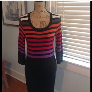 Hobbs London Silk/Cashmere Blend soft sweater dress